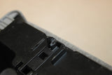 00-05 LESABRE CENTER CLOTH ARMREST ARM REST CONSOLE LID GREY FERN PATTERN 13.5"