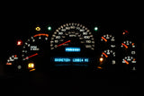 03-04 CHEVY 2500HD DIESEL INSTRUMENT CLUSTER SPEEDOMETER 15190829 REFURBISHED
