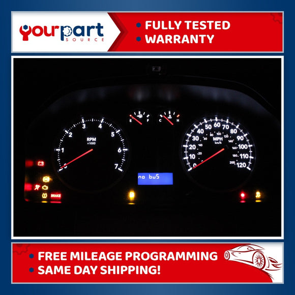 11 DODGE RAM 1500 2500 GAS INSTRUMENT SPEEDOMETER CLUSTER 56046299AG TESTED
