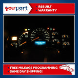 99-02 GM DIESEL DURAMAX 3500 6.6L INSTRUMENT CLUSTER SPEEDO 15065281 KILOMETERS