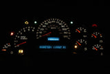 03-04 2500 SIERRA SILVERADO INSTRUMENT CLUSTER SPEEDOMETER TRANS TEMP 15114650