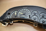 99-02 SILVERADO 2500 INSTRUMENT CLUSTER SPEEDOMETER 09363065 TRANS TEMP REMAN