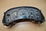99-02 SILVERADO 2500 INSTRUMENT CLUSTER SPEEDOMETER 09363065 TRANS TEMP REMAN