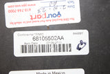 2012 JEEP LIBERTY TIPM TEMIC INTEGRATED OEM FUSE BOX MODULE 68105502 REMAN OEM