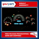2005 CHEVY TRAILBLAZER ENVOY INSTRUMENT CLUSTER SPEEDOMETER 15238345 REMAN