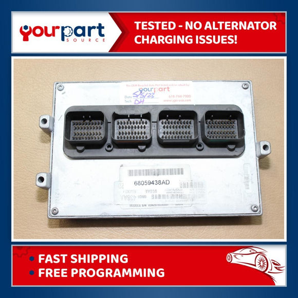 09 RAM 1500 5.7L 4X4 ECU ECM PCM OEM ENGINE CONTROL COMPUTER 68059438AD PROBADA