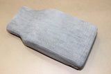 00-05 LESABRE CENTER CLOTH ARMREST ARM REST CONSOLE LID GREY FERN PATTERN 13.5"