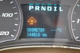 07-09 CHEVY EQUINOX INSTRUMENT CLUSTER SPEEDOMETER GAUGES 1309640C KILOMETERS