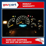99-02 SILVERADO SIERRA 1500 SPEEDOMETER INSTRUMENT CLUSTER 16264095 REBUILT 147k
