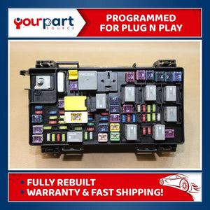 2012 JEEP LIBERTY TIPM TEMIC INTEGRATED OEM FUSE BOX MODULE 68105502 REMAN
