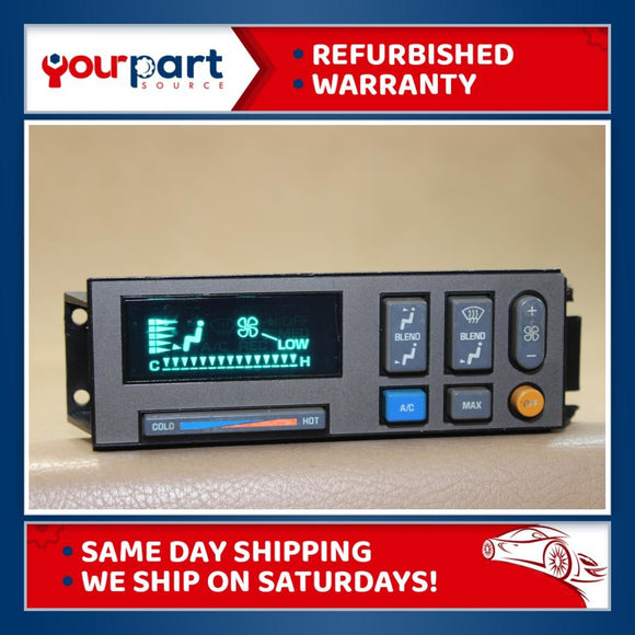 91-94 CHEVY GMC 1500 C2500 SUBURBAN MAX CLIMATE HEATER AC TEMP CONTROL 93 OE