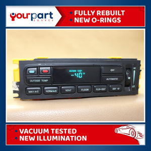 96-97 LINCOLN TOWN CAR OEM AC HEATER CLIMATE CONTROL F6VH-19C933-AB OEM REBUILT