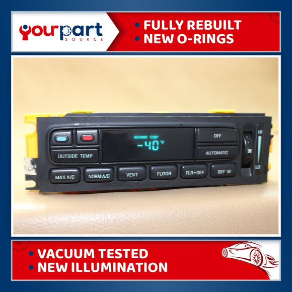 96-97 LINCOLN TOWN CAR OEM AC HEATER CLIMATE CONTROL F6VH-19C933-AB OEM REBUILT